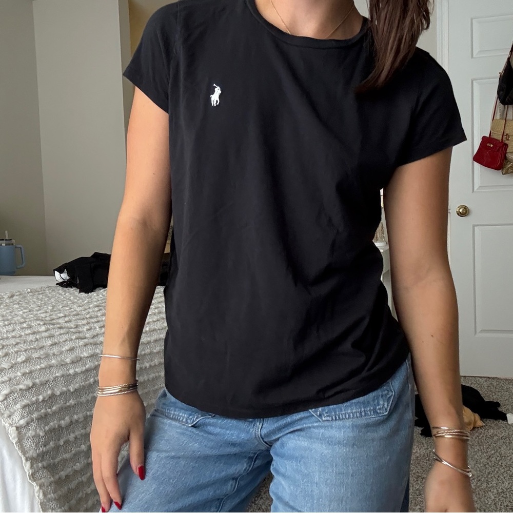 Polo by Ralph Lauren Black Short Sleeve Tee